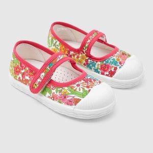 Jacadi Liberty Print Shoes Size 21